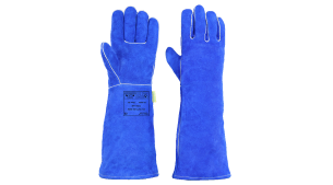 彩蓝色长袖筒款